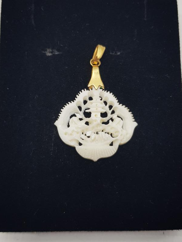 FİL DİŞİ KOLYE UCU 