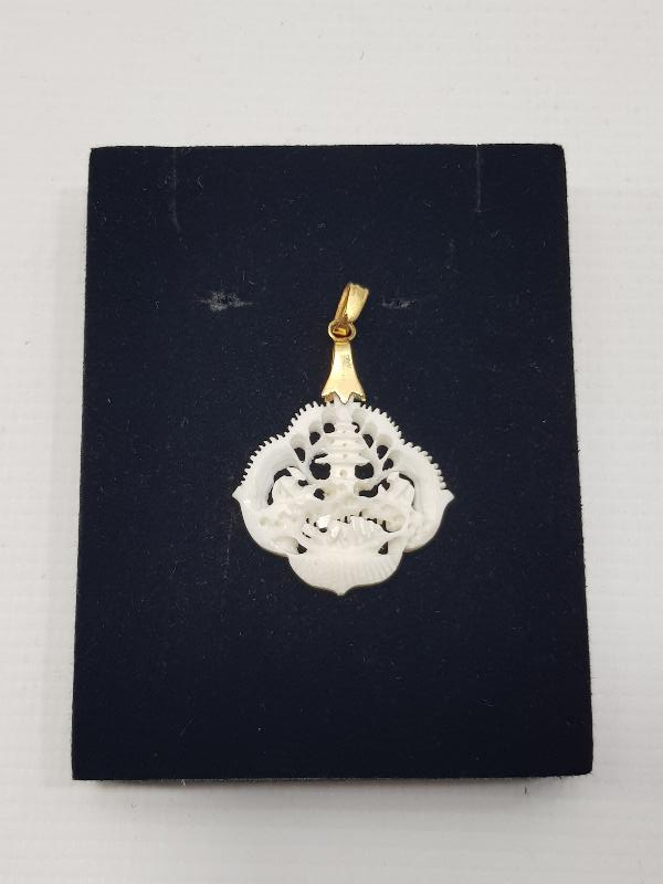 FİL DİŞİ KOLYE UCU 