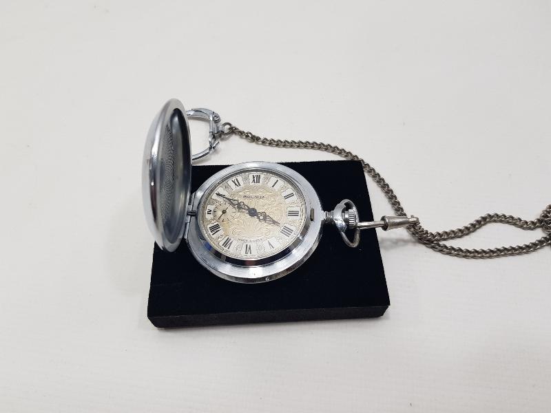 GRAVÜRLÜ KAPAK MOLNIA CEP SAATİ