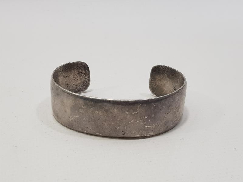 KALLAVİ BOY ANTİKA GÜMÜŞ BİLEZİK