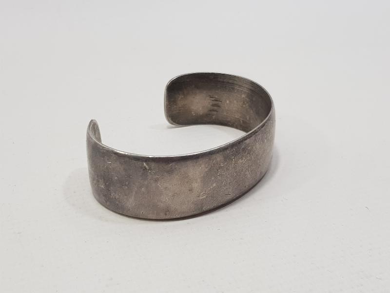 KALLAVİ BOY ANTİKA GÜMÜŞ BİLEZİK