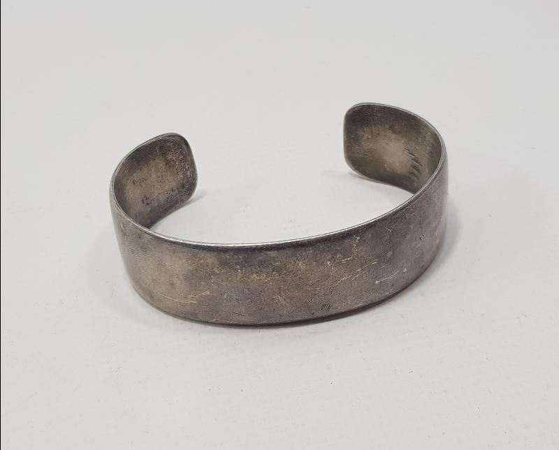 KALLAVİ BOY ANTİKA GÜMÜŞ BİLEZİK