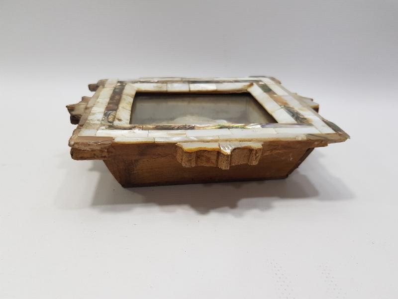 OSMANLI DÖNEMİ MESCİDİ AKSA GÖRSELLİ SEDEF DUVAR PANOSU