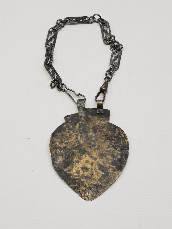 OSMANLI DÖNEMİ RUM İŞİ HAÇLI VE TILSIMLI KOLYE UCU