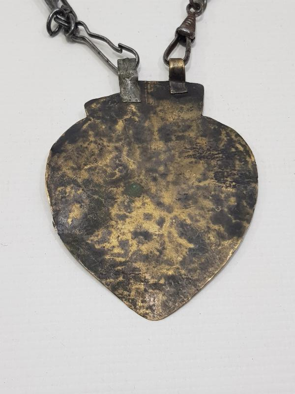 OSMANLI DÖNEMİ RUM İŞİ HAÇLI VE TILSIMLI KOLYE UCU