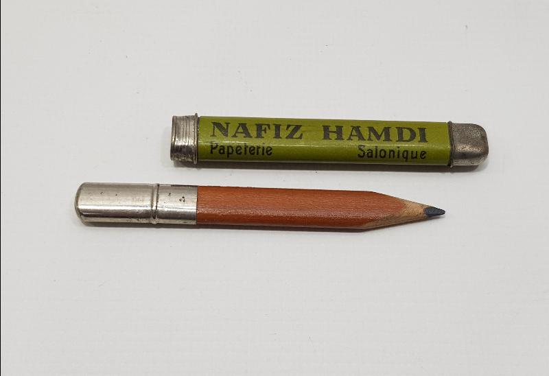 OSMANLI DÖNEMİ SMYRNE YAZILI ÇOK NADİR KURŞUN KALEM