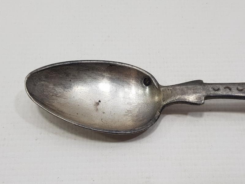 OSMANLI DÖNEMİ TUĞRALI, SAH DAMGALI VE ÇEŞNİLİ GÜMÜŞ TATLI KAŞIĞI