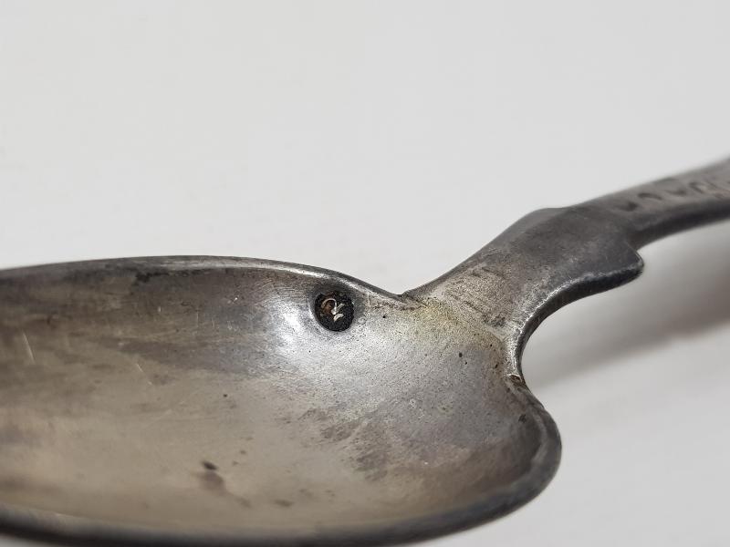 OSMANLI DÖNEMİ TUĞRALI, SAH DAMGALI VE ÇEŞNİLİ GÜMÜŞ TATLI KAŞIĞI