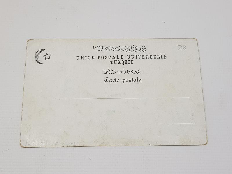 OSMANLI KARTPOSTAL: NARGİLE İÇEN TİPLER