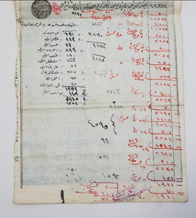 OSMANLICA NADİR GEMİ RUHSATNAMESİ