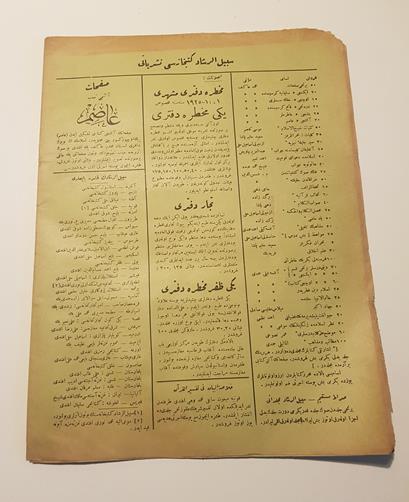 OSMANLICA SEBİLÜRREŞAD DERGİSİ