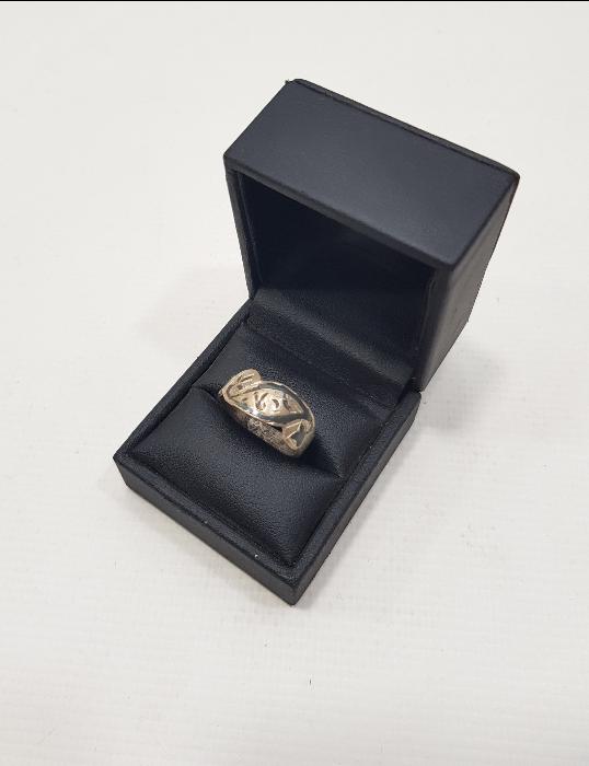 OSMANLICA YADİGAR YAZILI GÜMÜŞ YÜZÜK