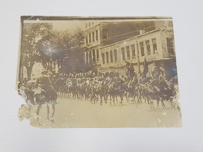 SULTAN II. ABDÜLHAMİD HAN HAZRETLERİNİN CENAZE MERASİMİ ORJİNAL FOTOĞRAF