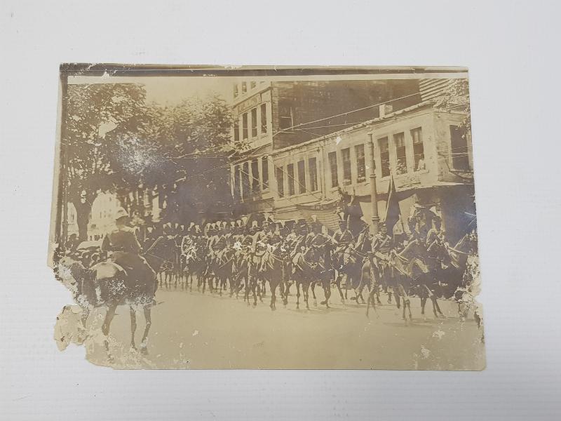 SULTAN II. ABDÜLHAMİD HAN HAZRETLERİNİN CENAZE MERASİMİ ORJİNAL FOTOĞRAF