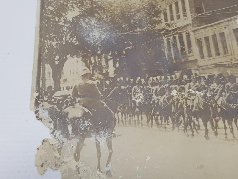 SULTAN II. ABDÜLHAMİD HAN HAZRETLERİNİN CENAZE MERASİMİ ORJİNAL FOTOĞRAF