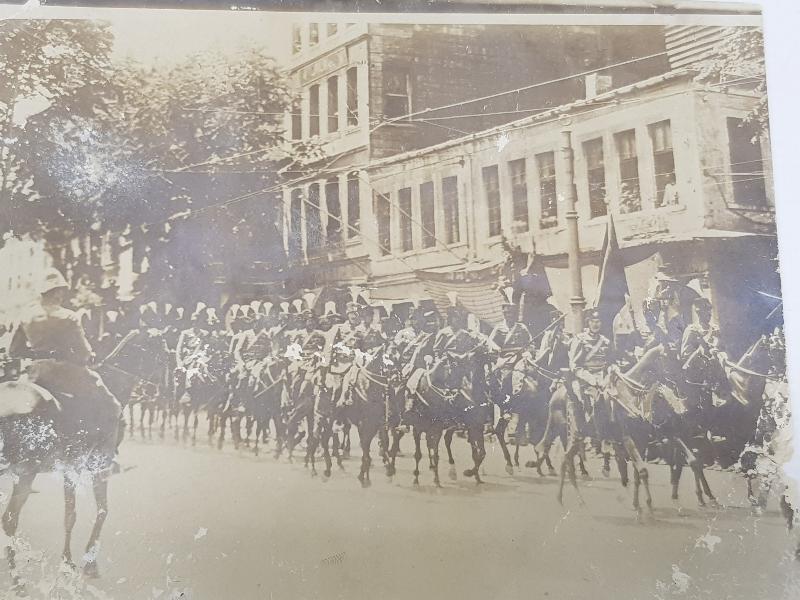 SULTAN II. ABDÜLHAMİD HAN HAZRETLERİNİN CENAZE MERASİMİ ORJİNAL FOTOĞRAF