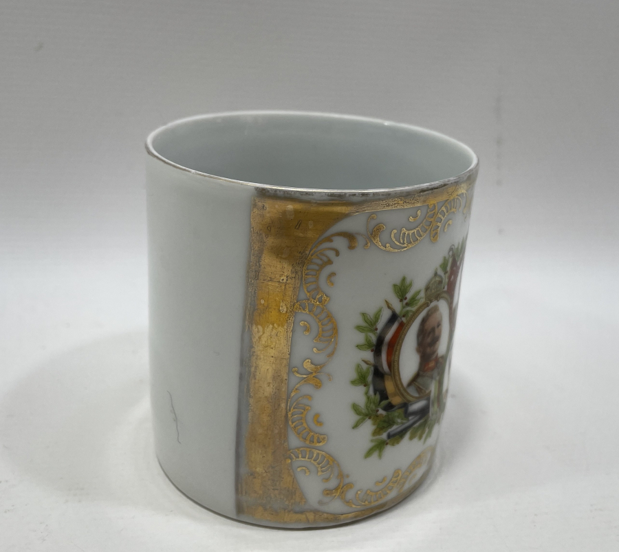 1. DÜNYA SAVAŞI DÖNEMİ ÖZEL YAPIM 4'LÜ İTTİFAK KUPA - BARDAK