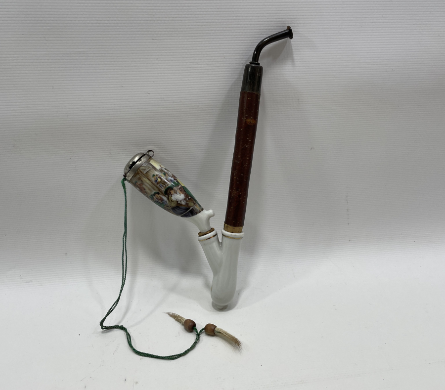 ANTİKA EL YAPIMI BÜYÜK BOY AVRUPA PİPO