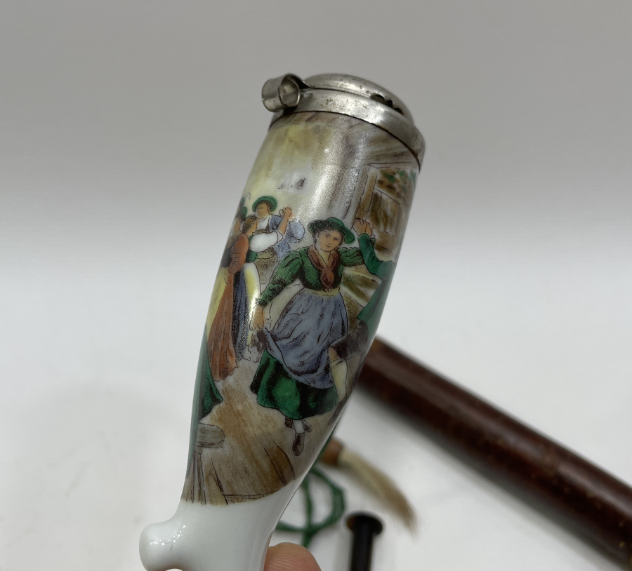 ANTİKA EL YAPIMI BÜYÜK BOY AVRUPA PİPO