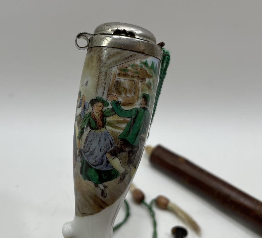 ANTİKA EL YAPIMI BÜYÜK BOY AVRUPA PİPO