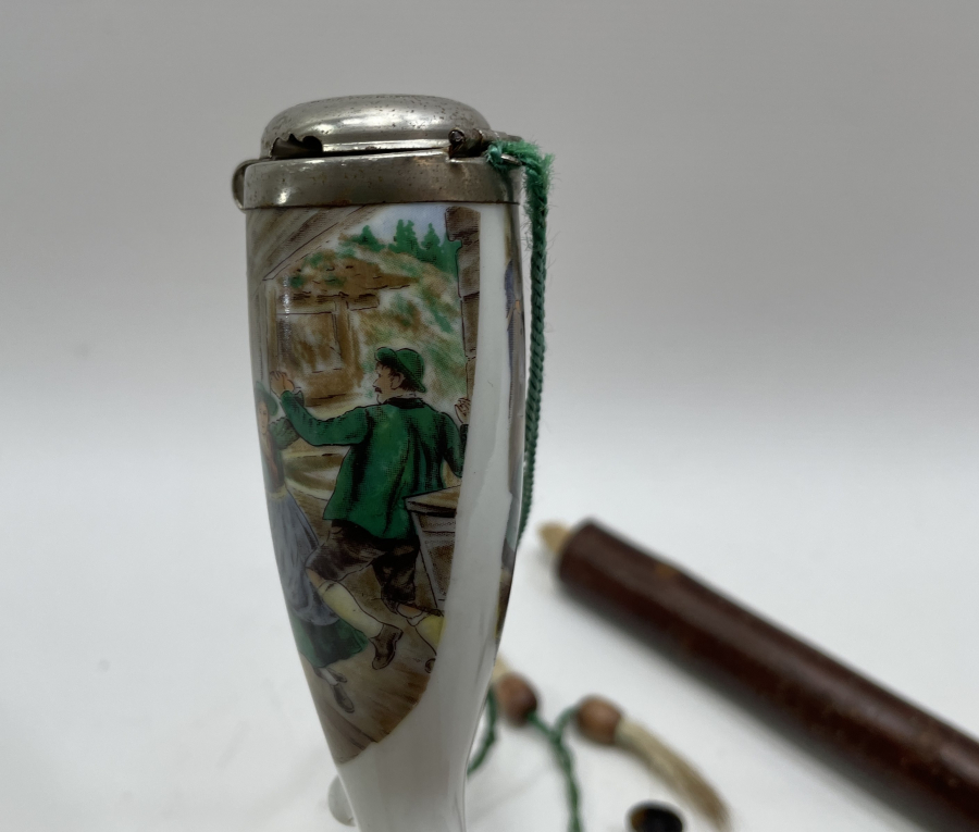 ANTİKA EL YAPIMI BÜYÜK BOY AVRUPA PİPO