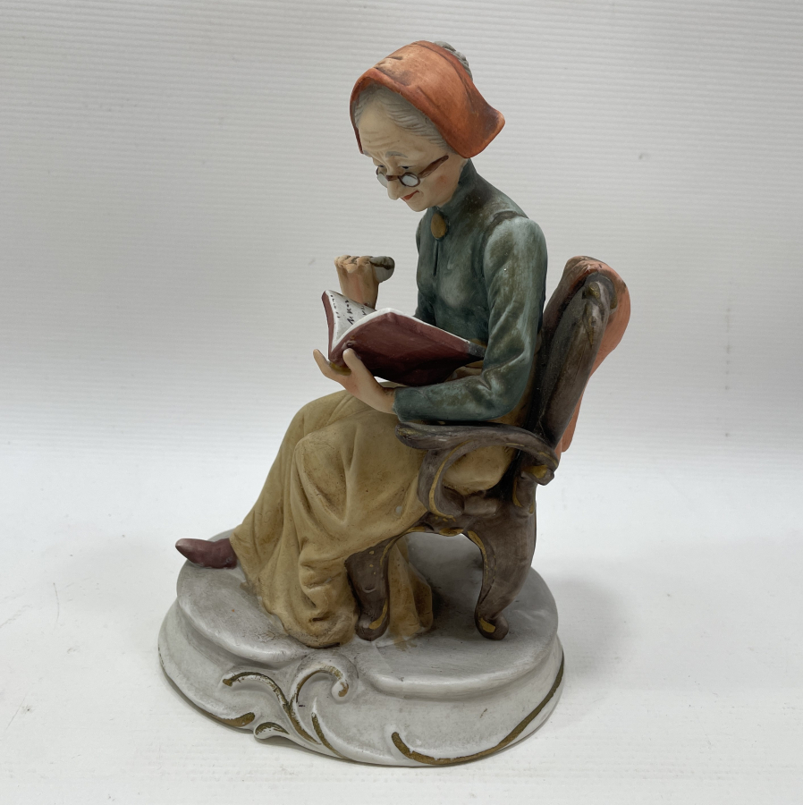 EL YAPIMI ANTİKA PORSELEN BÜYÜK BOY BİBLO