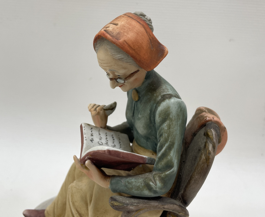 EL YAPIMI ANTİKA PORSELEN BÜYÜK BOY BİBLO