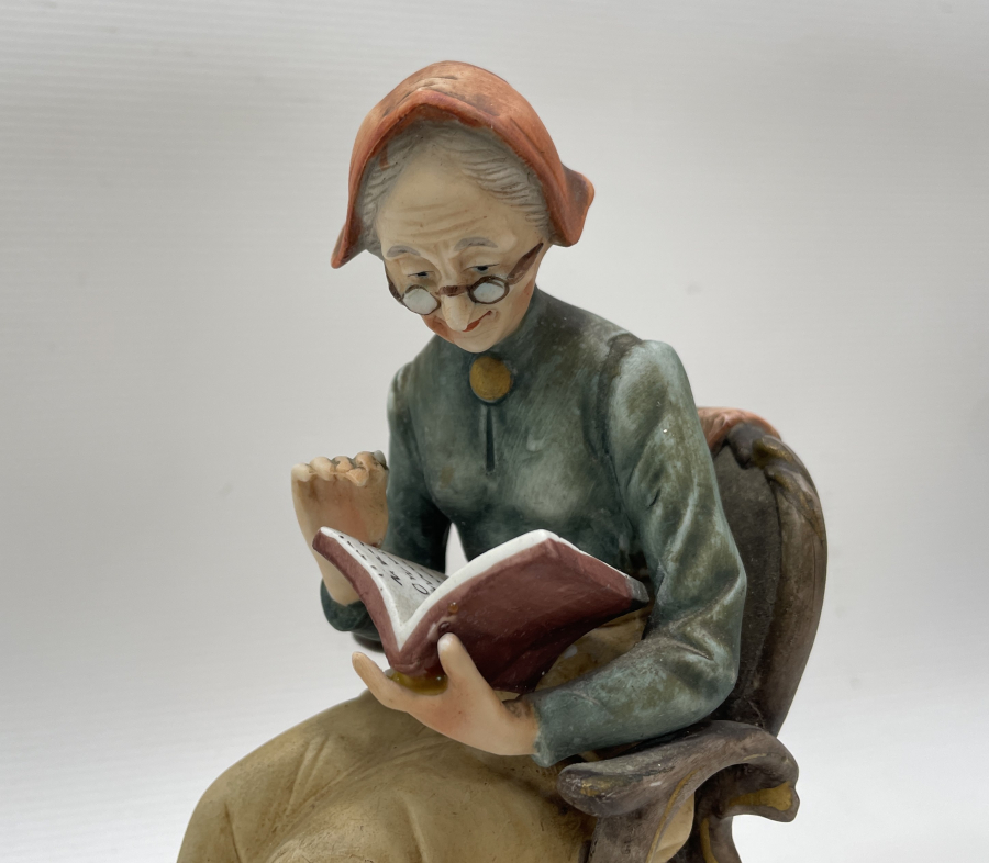 EL YAPIMI ANTİKA PORSELEN BÜYÜK BOY BİBLO