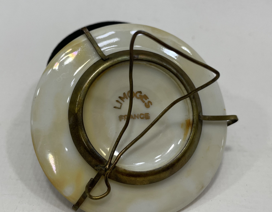 LİMOGES MARKA EL BOYAMA MİNİ DUVAR TABAĞI