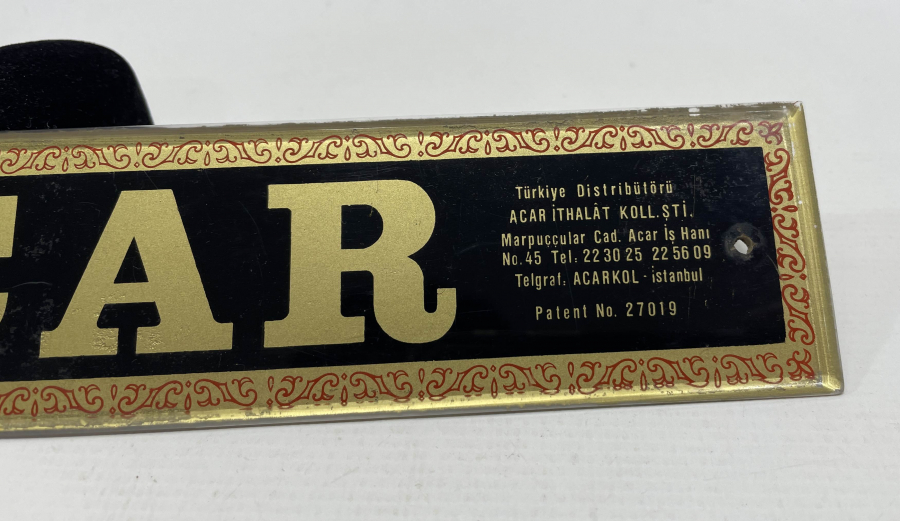 NACAR MARKA MİNİ SAATÇİ TABELASI