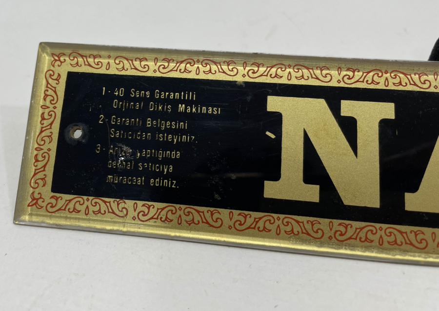 NACAR MARKA MİNİ SAATÇİ TABELASI