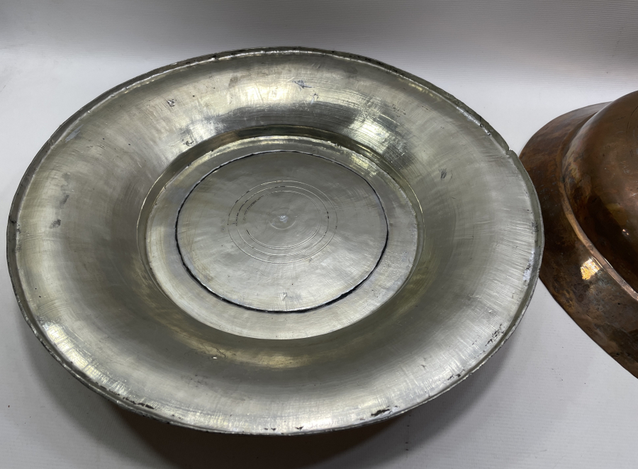 OSMANLI DÖNEMİ ÇOK NADİR DEV BOYDA KAPAKLI AĞA LENGERİ