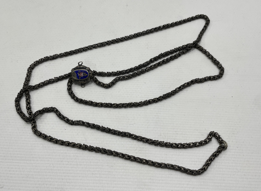 OSMANLI DÖNEMİ MİNELİ SÜRGÜSÜ OLAN ARNAVUT ZİNCİR CEP SAATİ KÖSTEĞİ