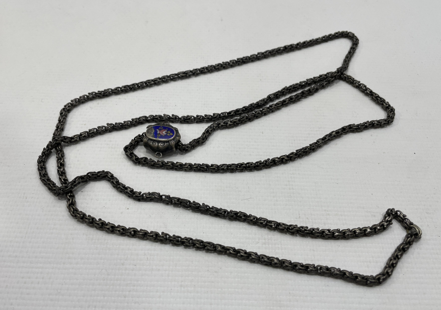 OSMANLI DÖNEMİ MİNELİ SÜRGÜSÜ OLAN ARNAVUT ZİNCİR CEP SAATİ KÖSTEĞİ