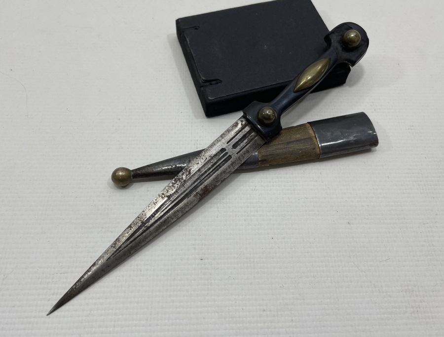 OSMANLI DÖNEMİ ORJİNAL KININDA ÇERKES KAMASI