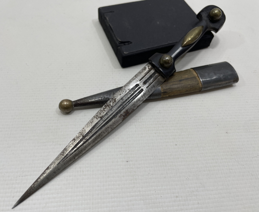 OSMANLI DÖNEMİ ORJİNAL KININDA ÇERKES KAMASI