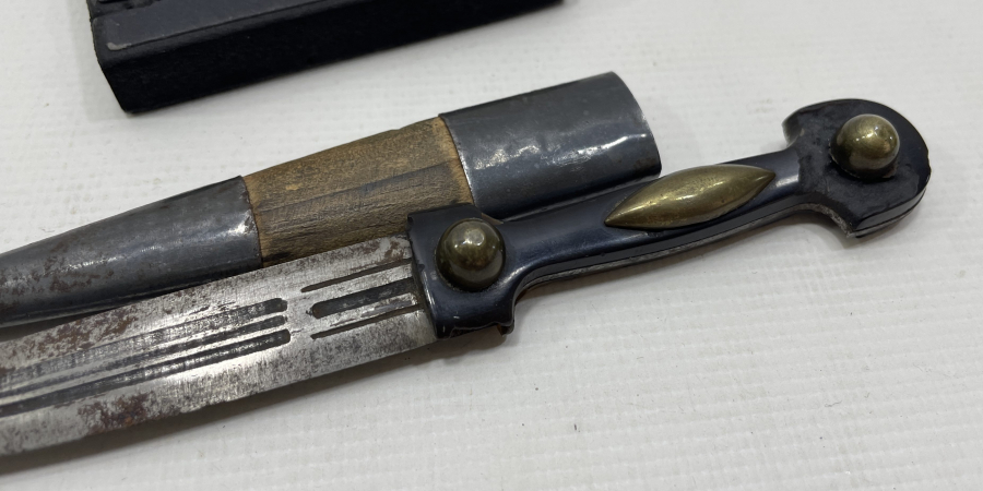 OSMANLI DÖNEMİ ORJİNAL KININDA ÇERKES KAMASI