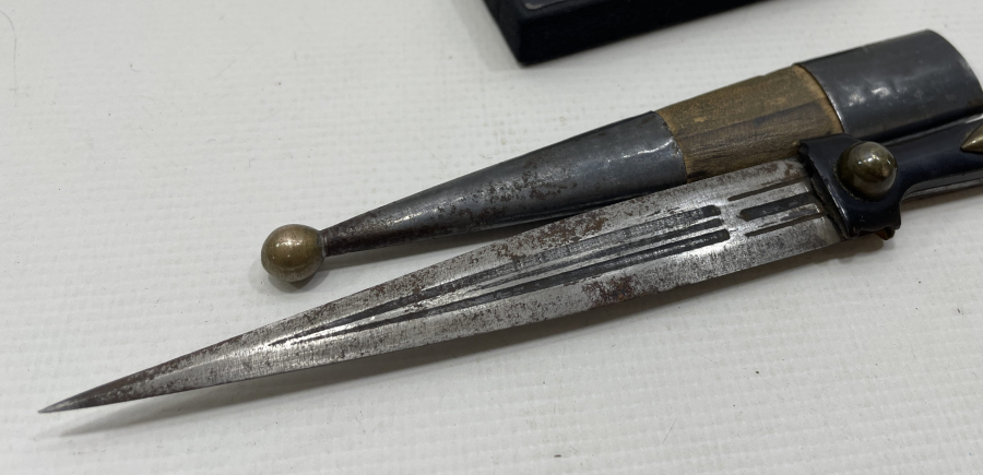 OSMANLI DÖNEMİ ORJİNAL KININDA ÇERKES KAMASI