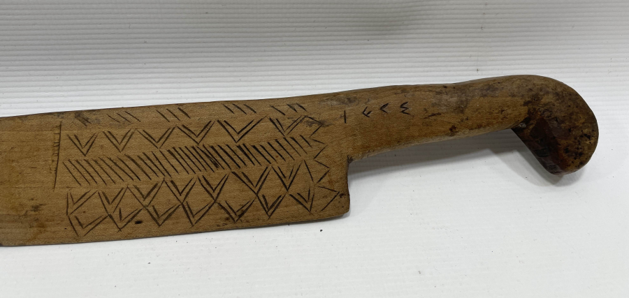 OSMANLI DÖNEMİ ÜZERİ YAZILI AHŞAPTAN MAMUL NADİR PALAN KİRMANİ