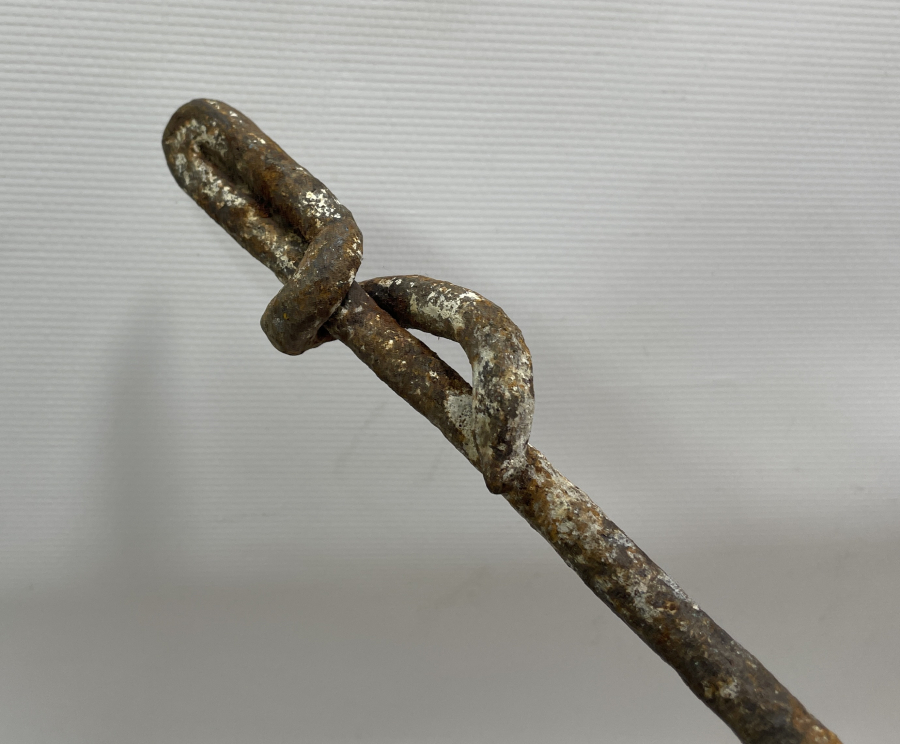 1. DÜNYA SAVAŞI DÖNEMİ ÇOK NADİR YILAN FORMUNDA İNGİLİZ ÇADIR KAZIĞI