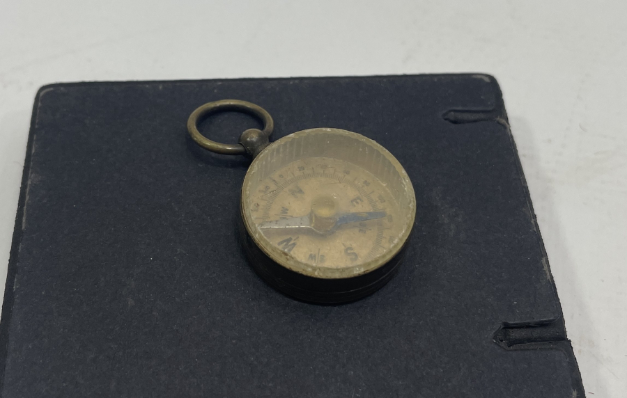 ANTİKA KULPLU ASKERİ PUSULA