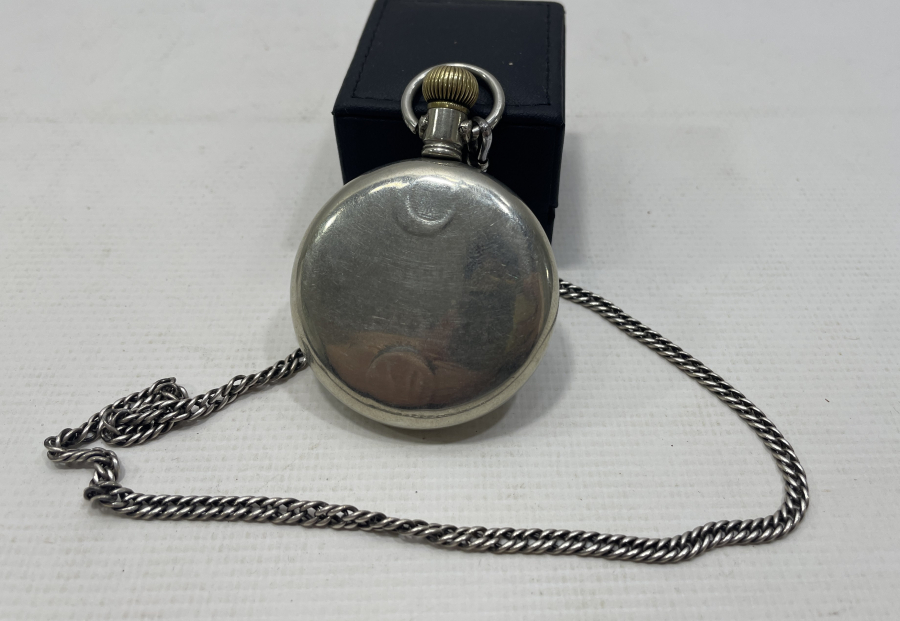 AYDIN DEMİRYOLU ÇALIŞANLARI İÇİN ÖZEL YAPILMIŞ ÇOK NADİR OMEGA CEP SAATİ