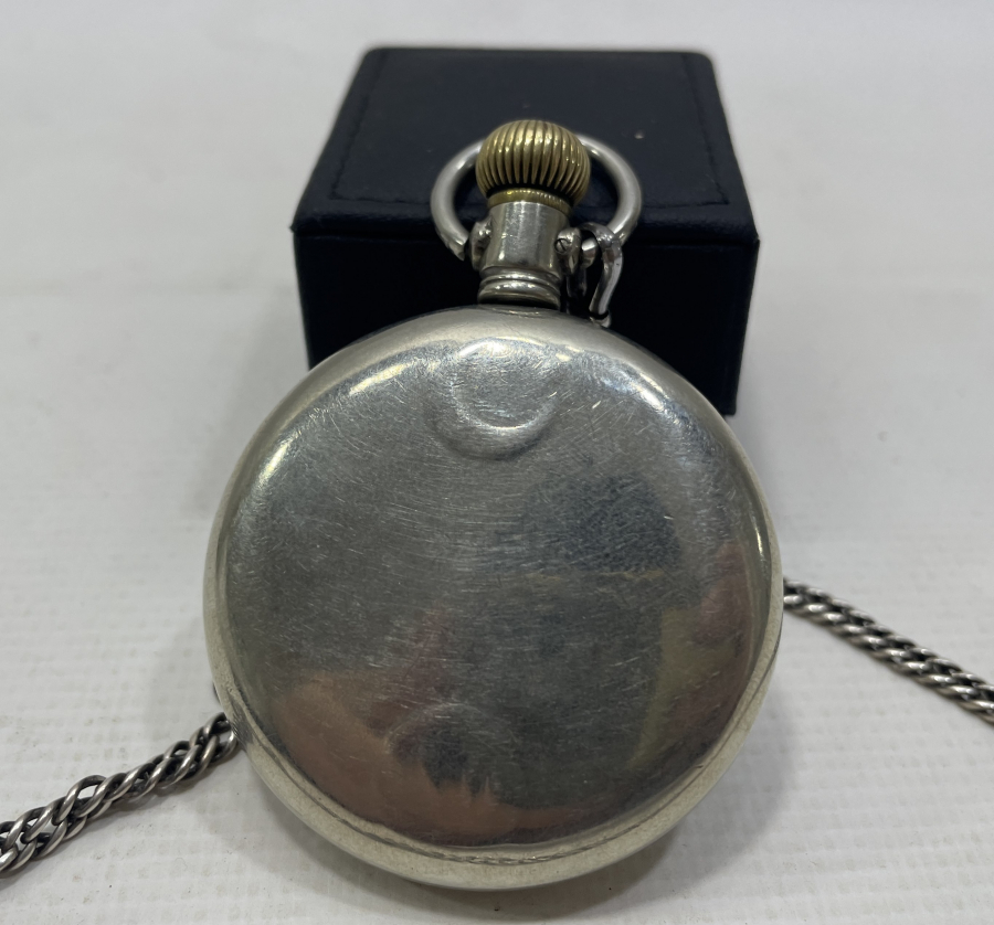 AYDIN DEMİRYOLU ÇALIŞANLARI İÇİN ÖZEL YAPILMIŞ ÇOK NADİR OMEGA CEP SAATİ