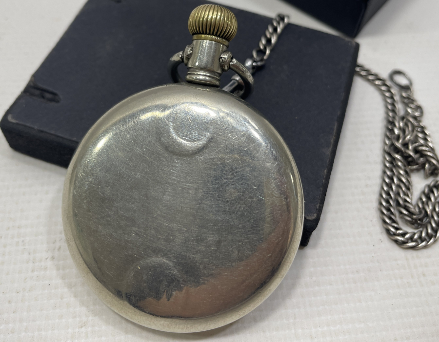 AYDIN DEMİRYOLU ÇALIŞANLARI İÇİN ÖZEL YAPILMIŞ ÇOK NADİR OMEGA CEP SAATİ