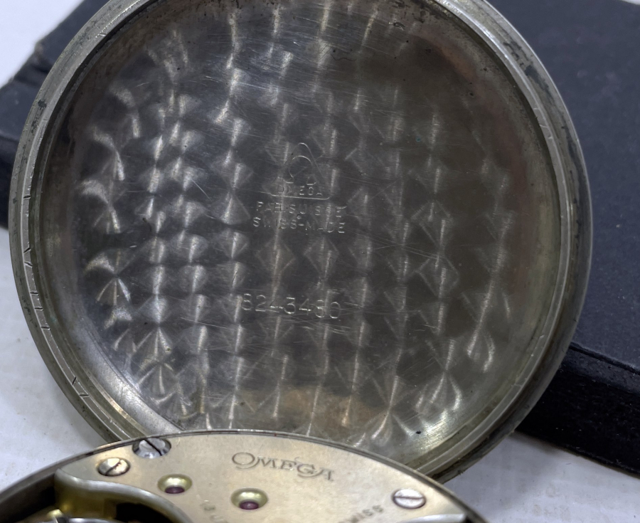 AYDIN DEMİRYOLU ÇALIŞANLARI İÇİN ÖZEL YAPILMIŞ ÇOK NADİR OMEGA CEP SAATİ