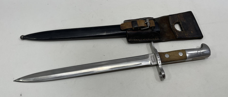 HİÇ GÖRÜLMEMİŞ KONDİSYONDA 1. DÜNYA SAVAŞI ÇOK NADİR MAVZER SÜNGÜSÜ