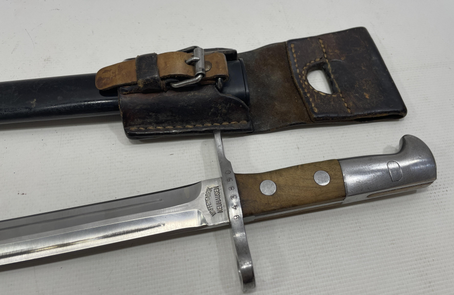 HİÇ GÖRÜLMEMİŞ KONDİSYONDA 1. DÜNYA SAVAŞI ÇOK NADİR MAVZER SÜNGÜSÜ