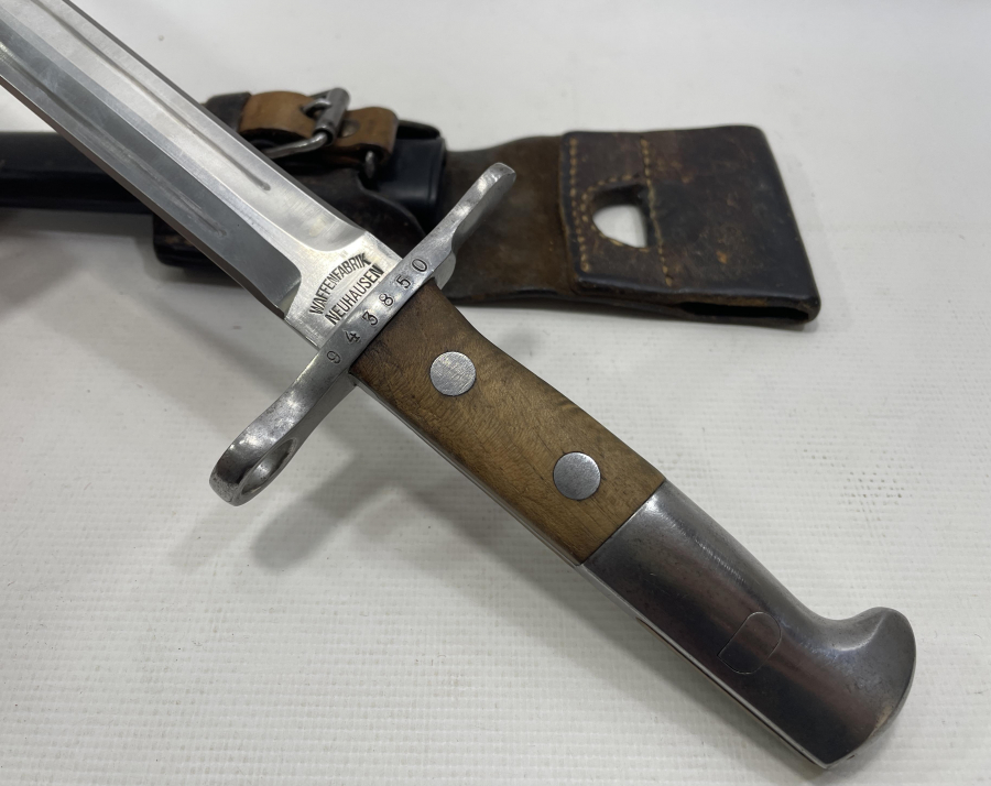 HİÇ GÖRÜLMEMİŞ KONDİSYONDA 1. DÜNYA SAVAŞI ÇOK NADİR MAVZER SÜNGÜSÜ