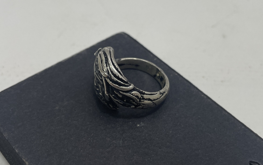 KARTAL BAŞI FORMUNDA GÜMÜŞ YÜZÜK