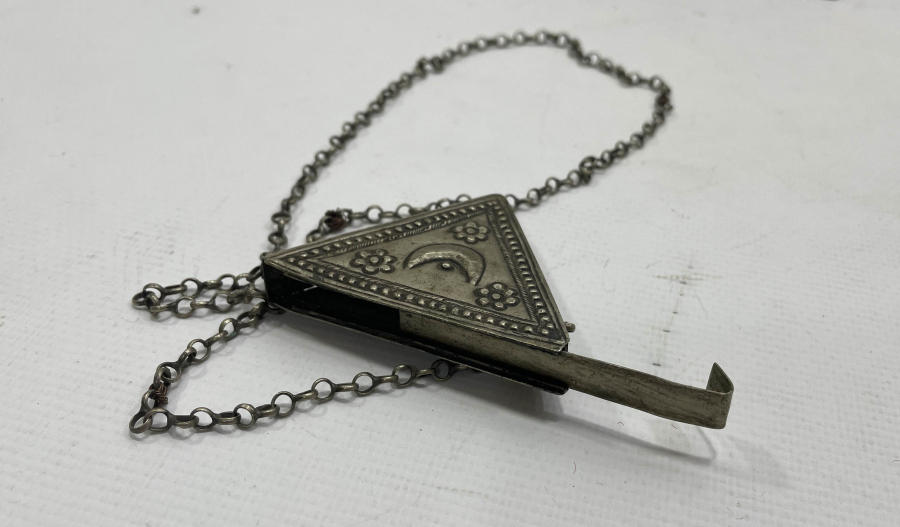 OSMANLI DÖNEMİ AY YILDIZLI ÇOK NADİR ERKEK HAMAYILI